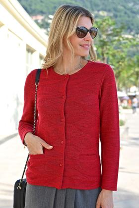 CARDIGAN ACRYLIQUE