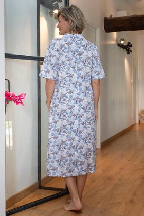 CHEMISE DE NUIT MC OUVERTE DOS