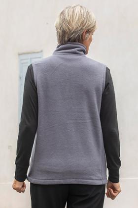 GILET POLAIRE SANS MANCHE