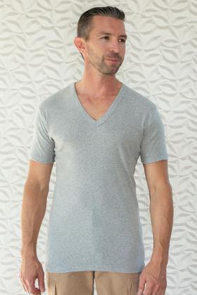 MAILLOT DE CORPS COL POINTE