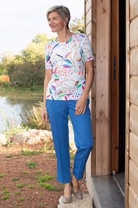 PANTALON BRODERIES