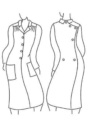 ROBE OUVERTE DOS CROISÉ