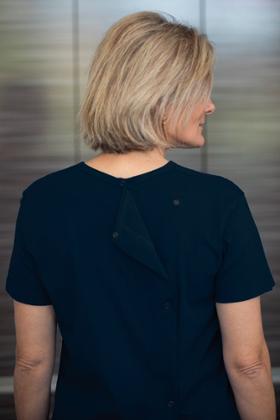 T-SHIRT OUVERT DOS CROISÉ