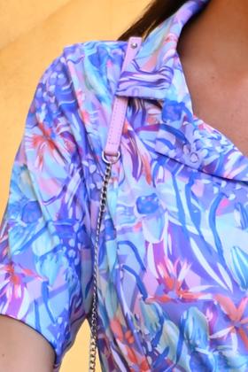 ROBE OUVERTE DEVANT