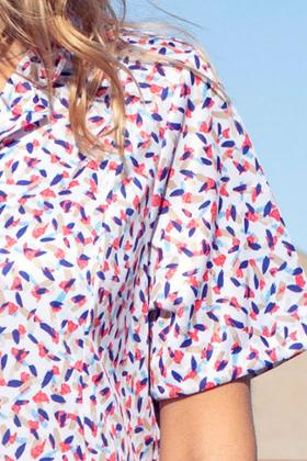 ROBE OUVERTE DEVANT