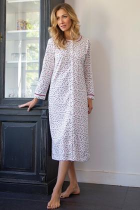 CHEMISE DE NUIT OUVERTE DEVANT
