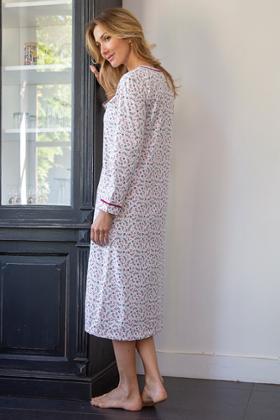 CHEMISE DE NUIT OUVERTE DEVANT