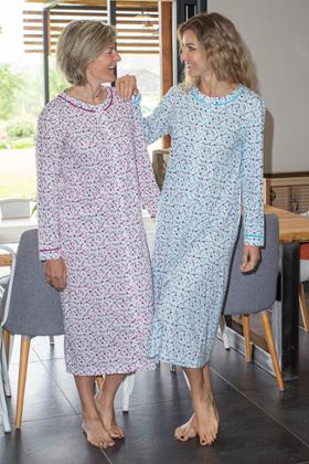 CHEMISE DE NUIT OUVERTE DEVANT