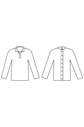 POLO OUVERT DOS PAR AIMANTS
