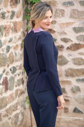 POLO OUVERT DOS CROISÉ