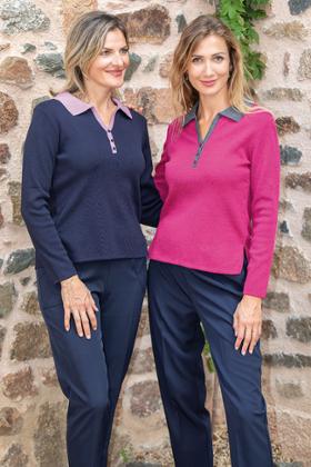 POLO OUVERT DOS CROISÉ