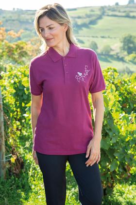 POLO BRODERIE COTON