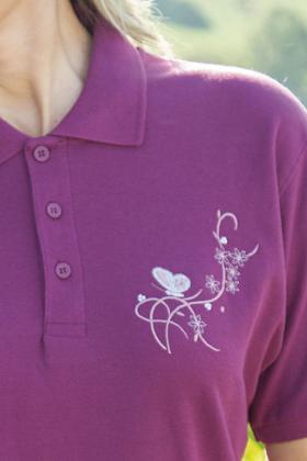 POLO BRODERIE COTON