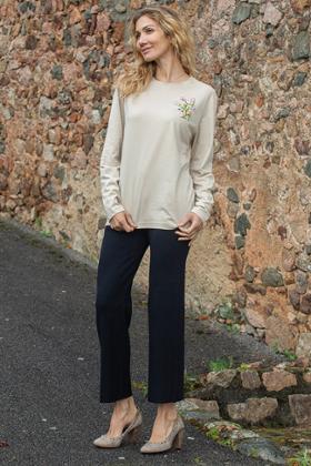 TOP BRODERIE COTON