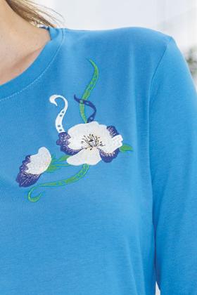 TOP BRODERIE COTON
