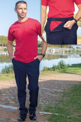 PANTALON OUVERT DEVANT