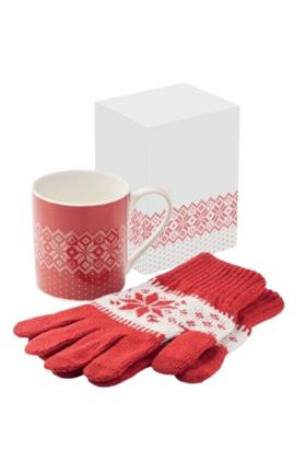 GANTS ET TASSE NOEL