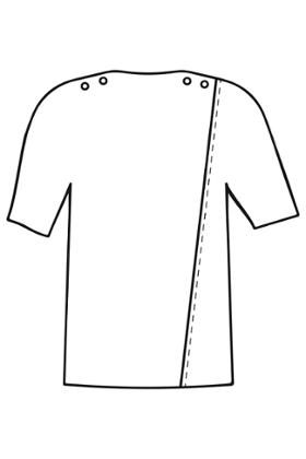 T-SHIRT OUVERT DOS