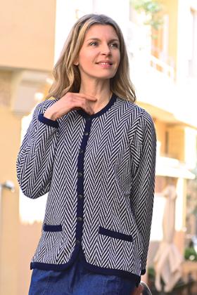 CARDIGAN ACRYLIQUE