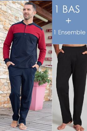 1 PYJAMA + 1 BAS PROMO