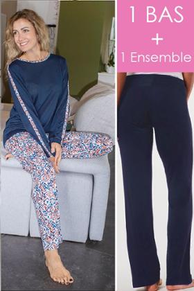 1 PYJAMA + 1 BAS PROMO
