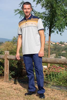 POLO OUVERT DOS PAR PRESSIONS