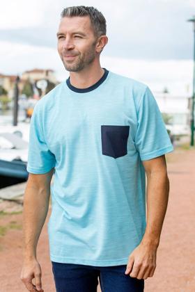 T-SHIRT CROISÉ DOS GRANDE TAILLE