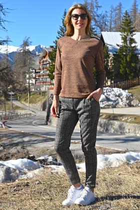 PULL UNI GRANDE TAILLE