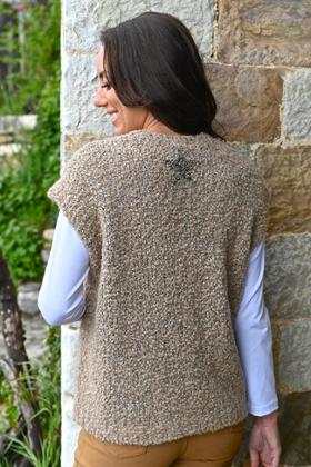 VESTE COURTE SANS MANCHE