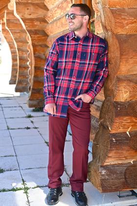 CHEMISE A CARREAUX