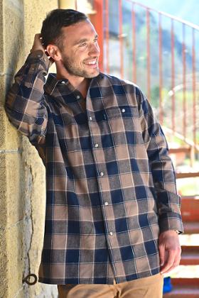 CHEMISE A CARREAUX