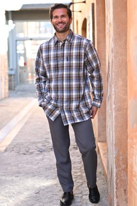 CHEMISE A CARREAUX