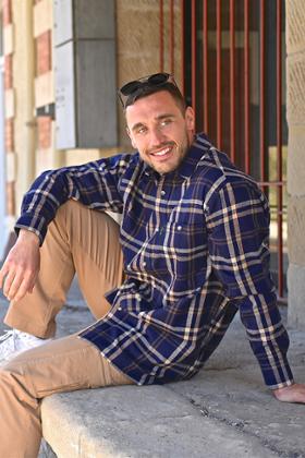 CHEMISE A CARREAUX