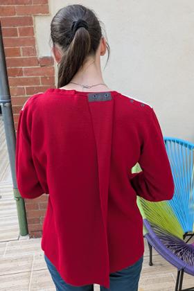PULL CROISE DOS