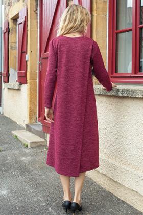 ROBE CROISÉE DOS