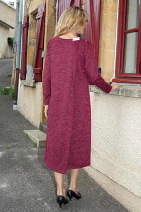 ROBE CROISÉE DOS