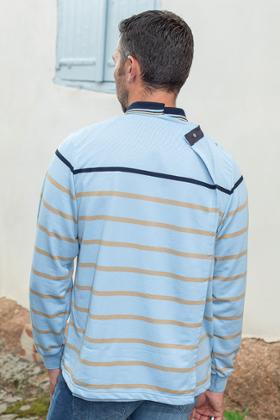 POLO CROISÉ DOS