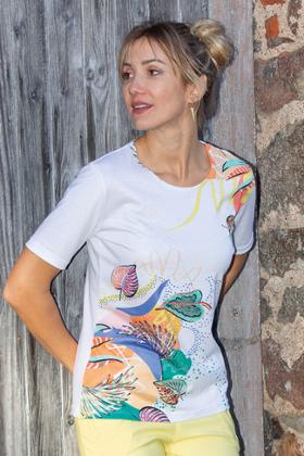 TOP CROISE DOS FLEURI