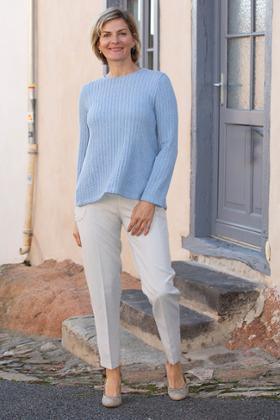 PULL CROISE DOS MAILLE