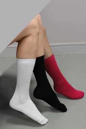 CHAUSSETTES TOUCHER SOIE