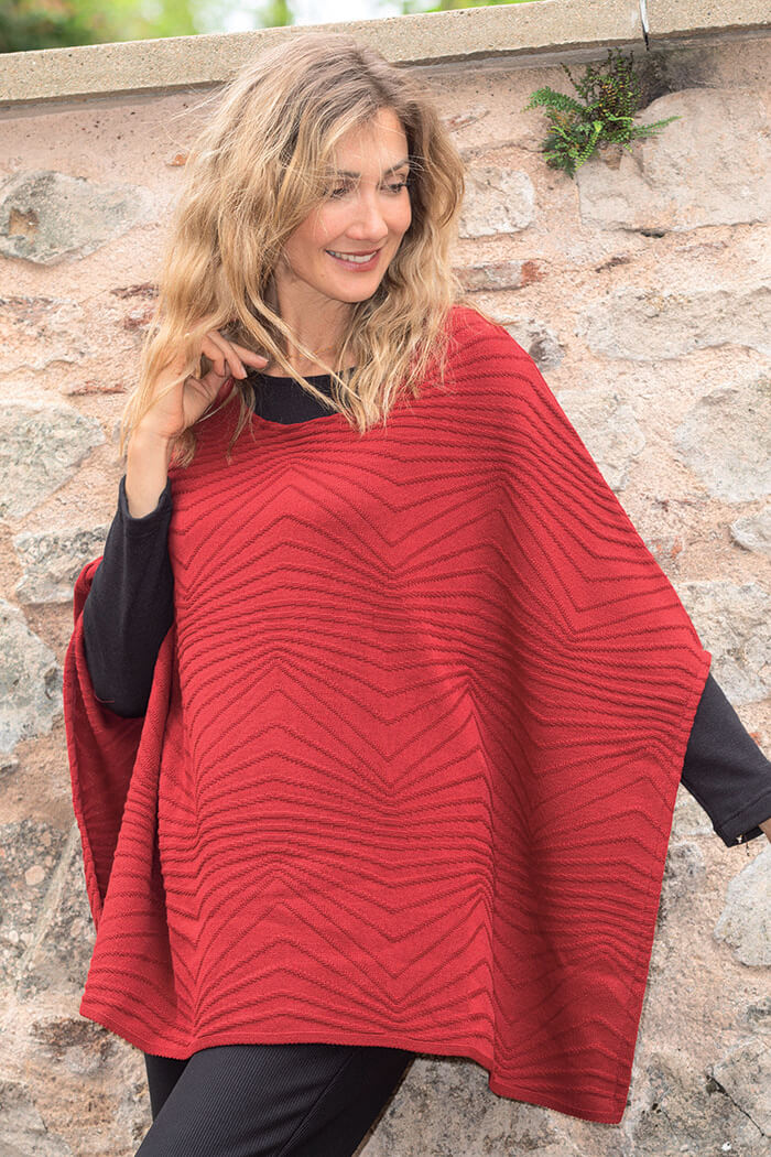 PONCHO SANS MANCHE
