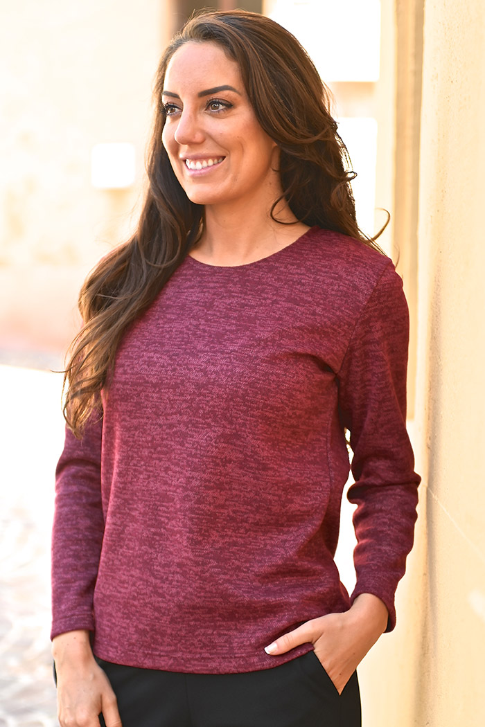 PULL UNI GRANDE TAILLE