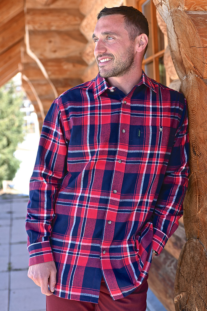 CHEMISE A CARREAUX