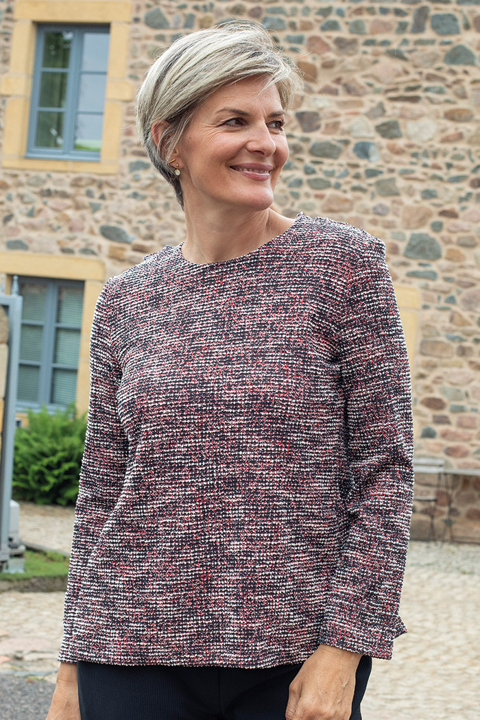 PULL CROISE DOS